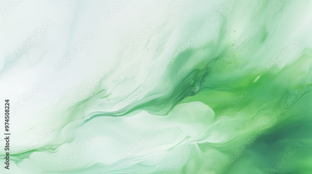marbled green and white abstract background marbled green and white abstract background