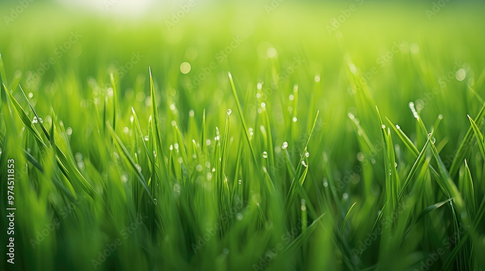 Obraz premium shades texture green