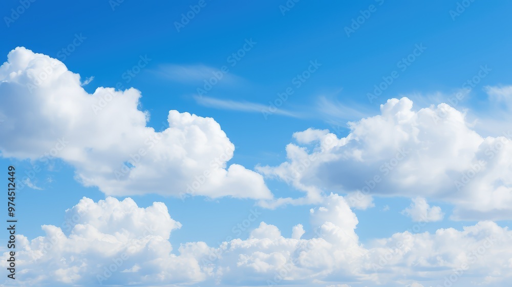 Fototapeta premium peaceful background blue