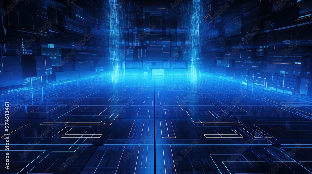 neon blue cyber background neon blue cyber background