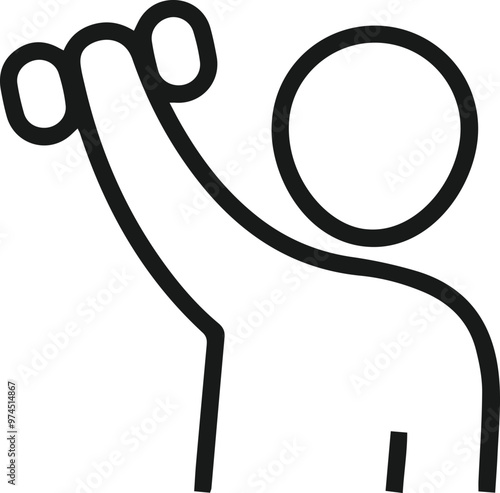 Gym icon vector