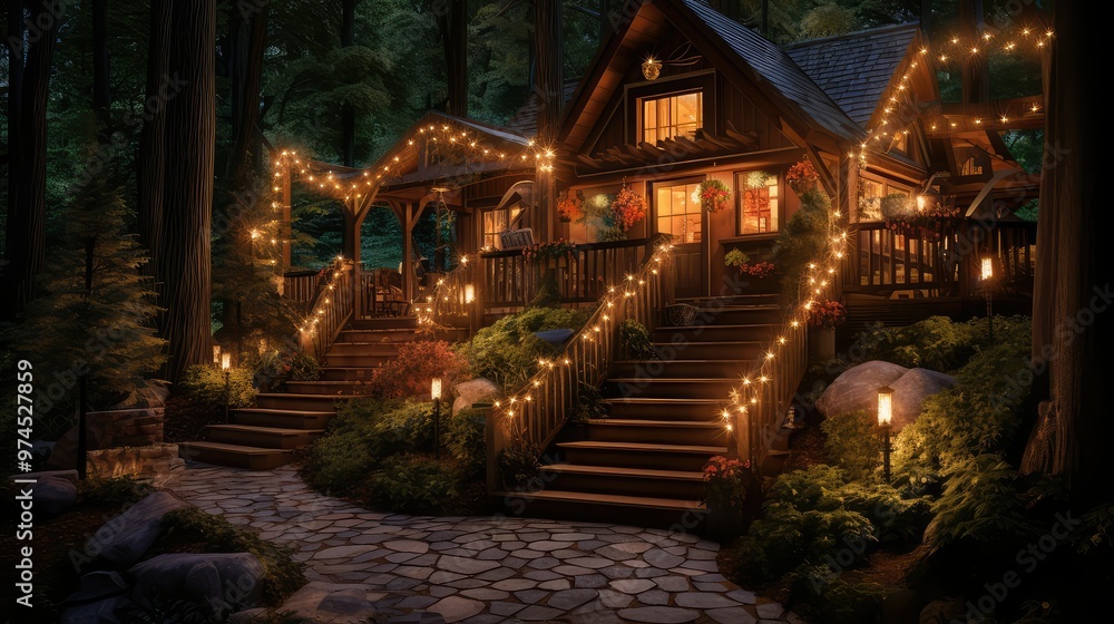 porch house night lights porch house night lights
