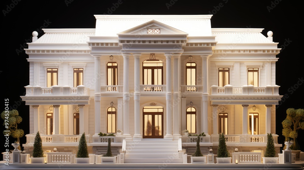 Obraz premium traditional model house