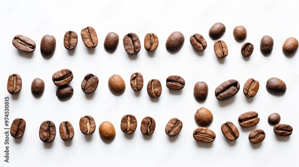 aroma coffee on white background aroma coffee on white background