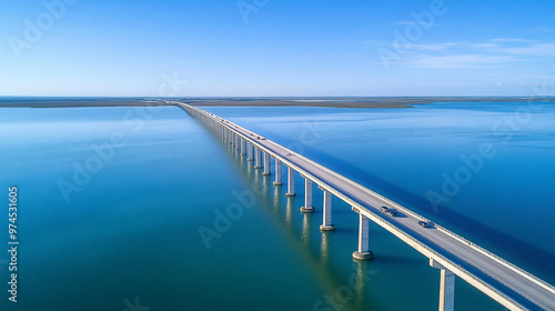 海の向こうに繋がる橋