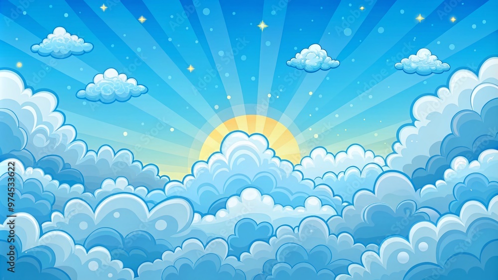 clouds background cartoon clouds background cartoon