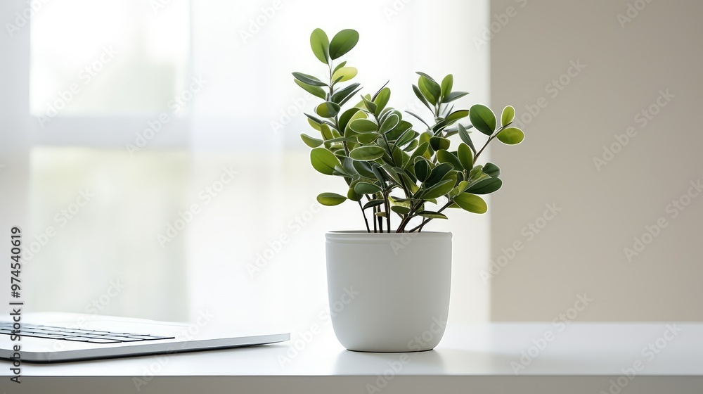 modern white desk plant modern white desk plant