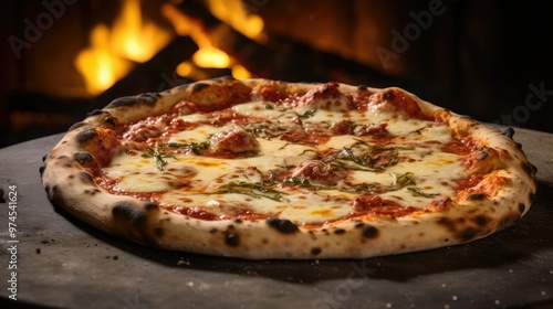 Wallpaper Mural crust stone fired pizza Torontodigital.ca