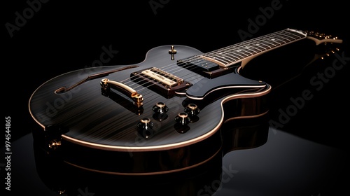 sleek guitar wood