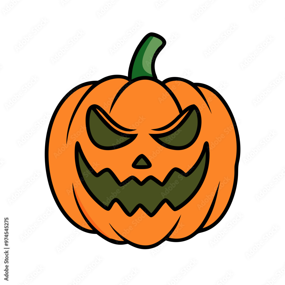 Fototapeta premium Jack-o'-Lantern Icon