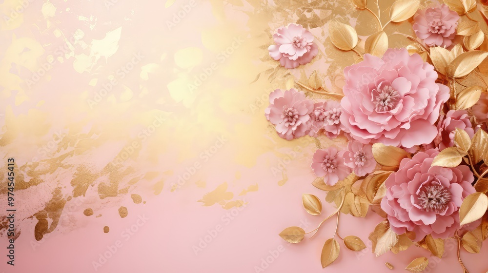 shimmer gold and pink background shimmer gold and pink background