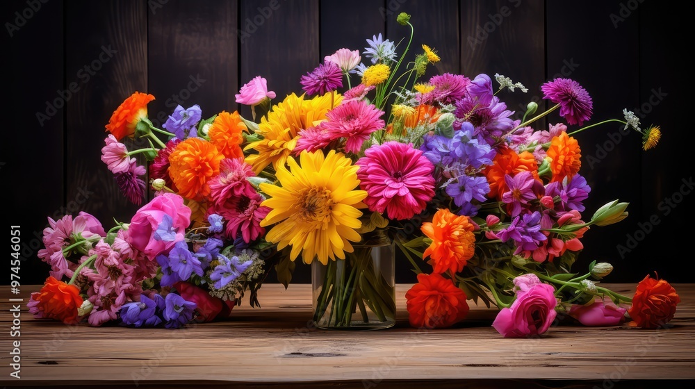 bouquet flowers wood bouquet flowers wood