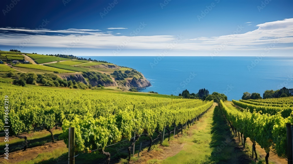 Obraz premium sea wine ocean