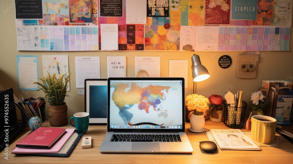 custom made wallpaper toronto digitalorganizion work at home desk