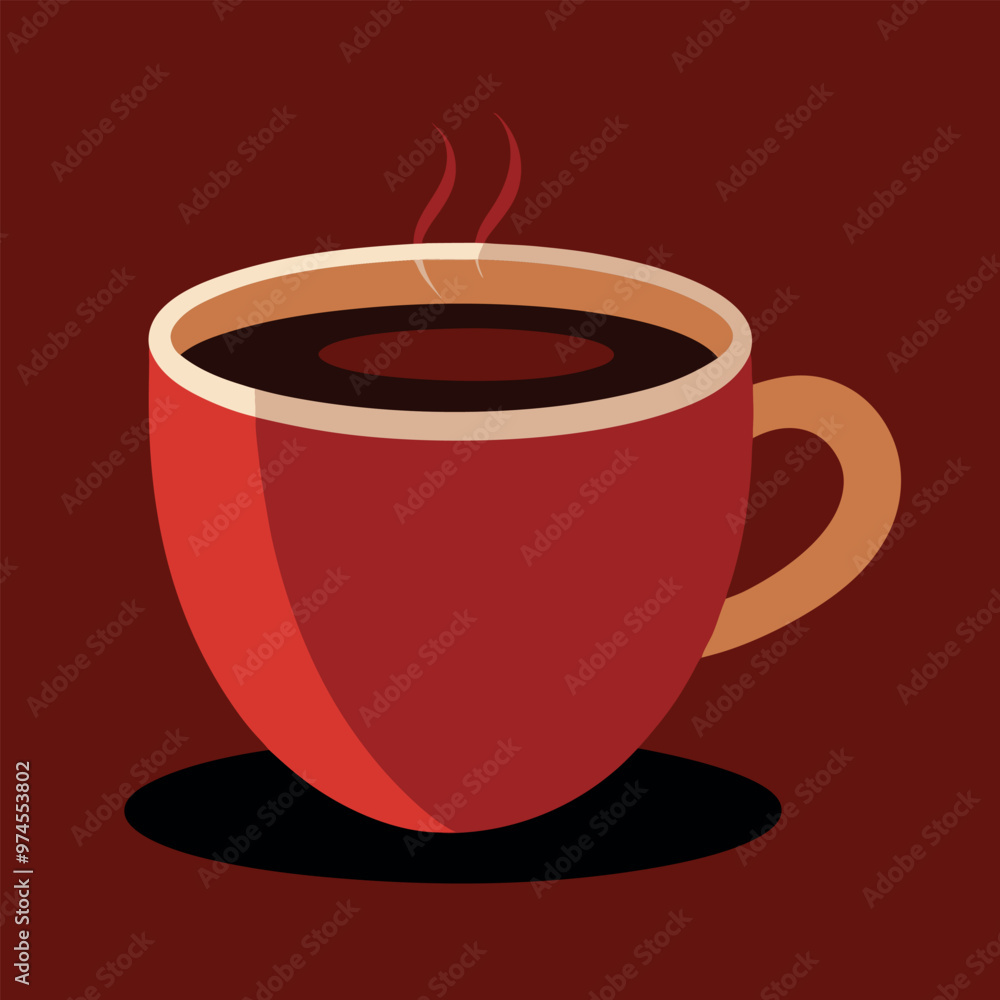 Coffee cup logo icon vector illustration.
Coffee cup logo icon vector illustration.
