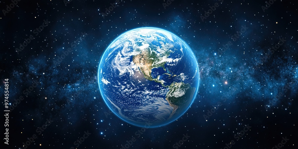 Fototapeta premium earth in space