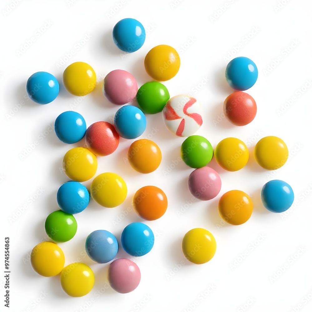 collection of colorful candy collection of colorful candy
