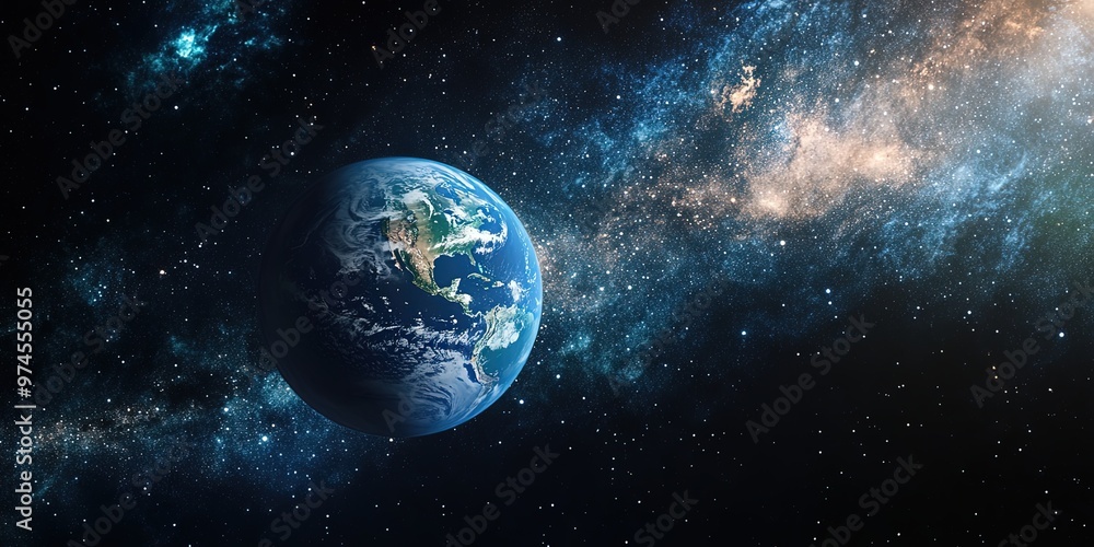 Fototapeta premium earth in space