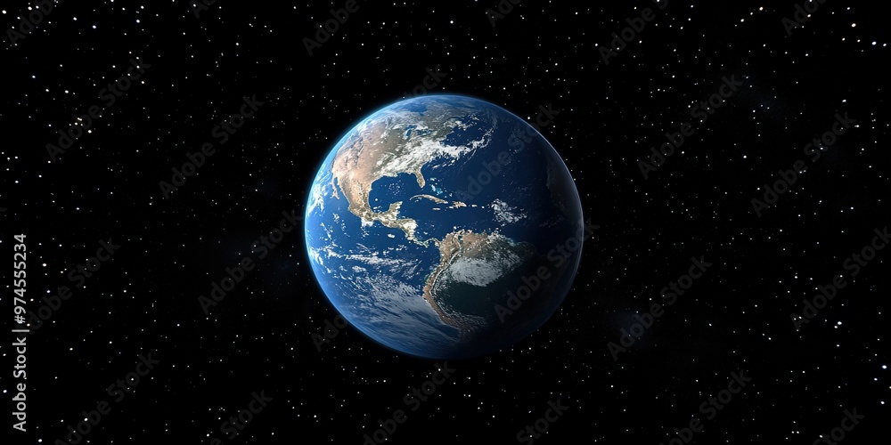 Fototapeta premium earth in space