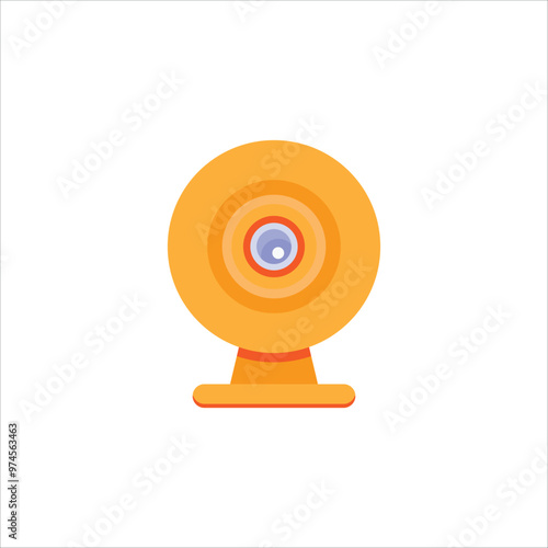 Webcam Icon Vector Illustration EPS File for Tech and Communication Designs