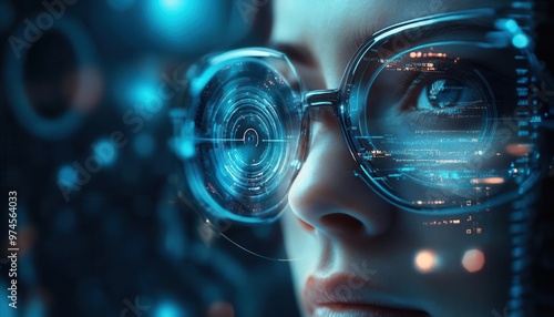 Wallpaper Mural Tomorrow knowledge cyber, exploring tomorrow's world through the lens of advanced cyber technologies and knowledge Torontodigital.ca