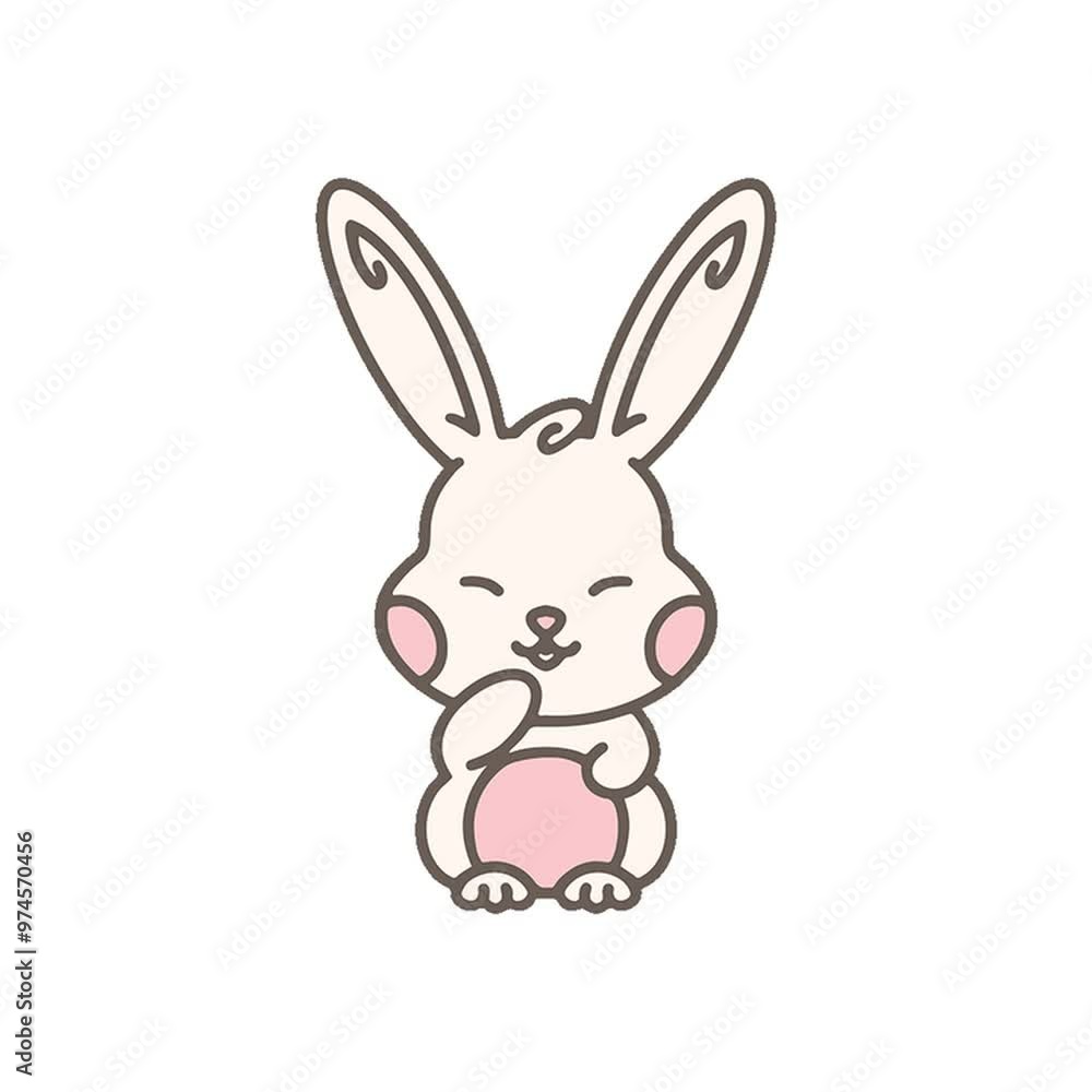 cute cartoon rabbit cute cartoon rabbit