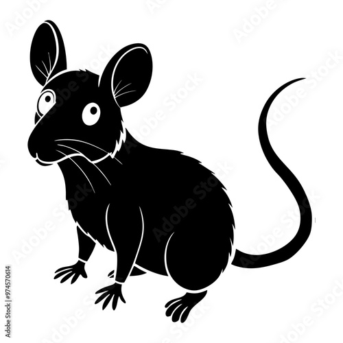 Line art, Silhouettes vector and line cut hand draw illustration black and white background