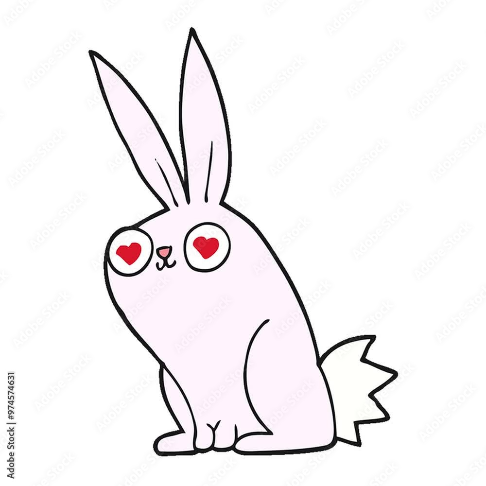 cartoon bunny rabbit in love cartoon bunny rabbit in love