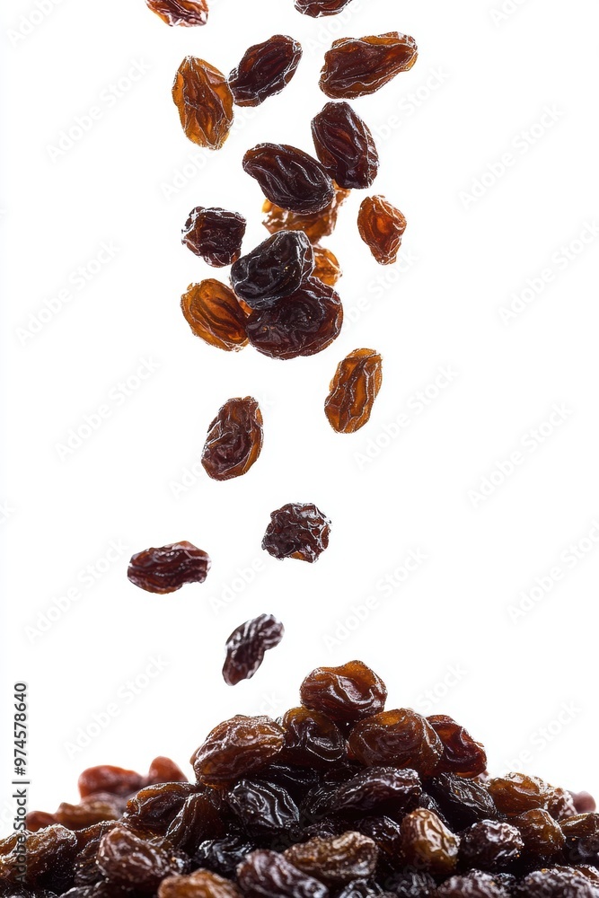 Fototapeta premium Raisin grain closeup view