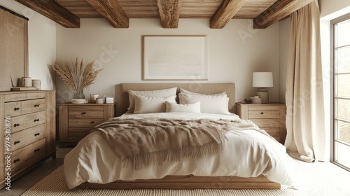 room with bed