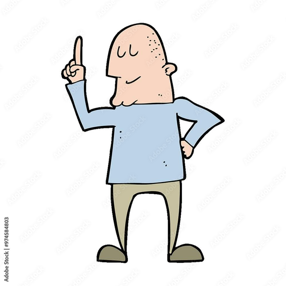 cartoon man pointing finger cartoon man pointing finger