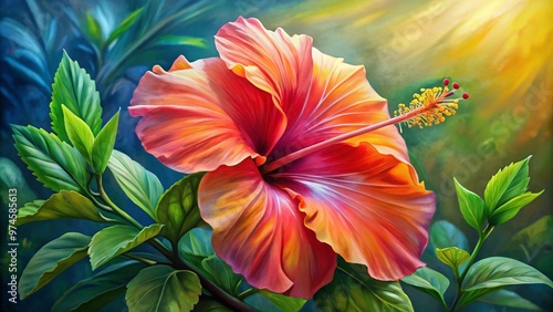 hibiscus flower paintings