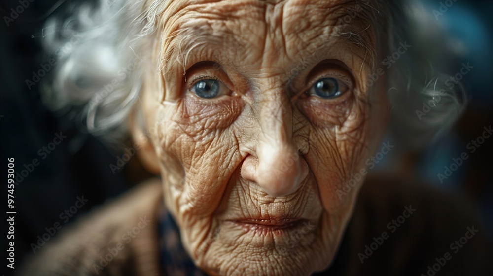 Portrait of an Elderly Woman Portrait of an Elderly Woman