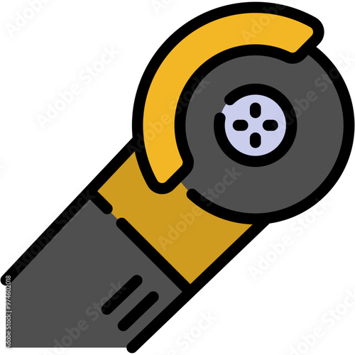 grinder filled line icon