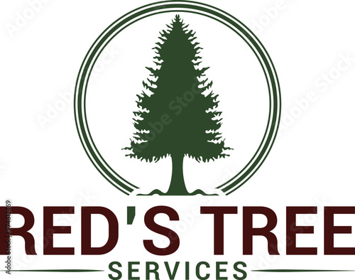 tree logo vector 