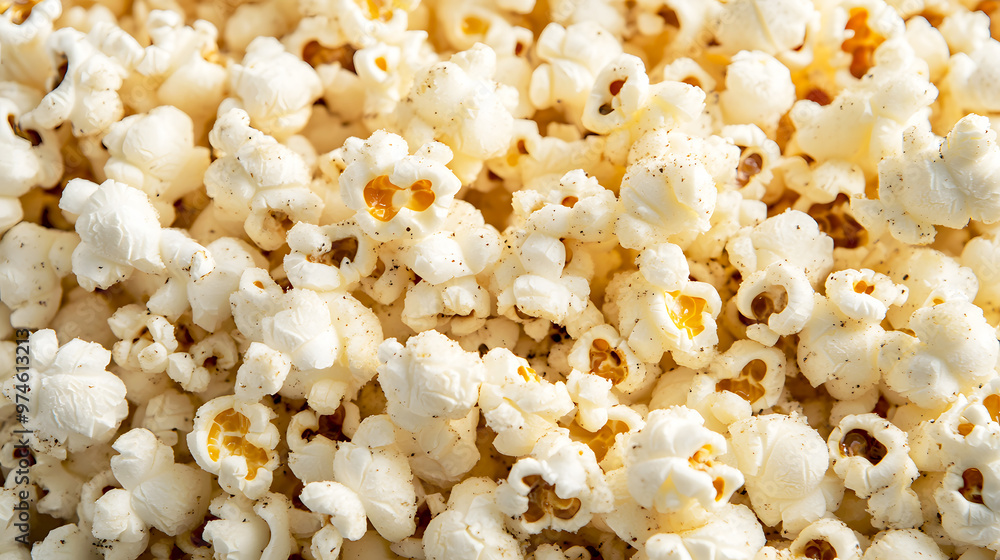 Gourmet popcorn drizzled with truffle oil and sprinkled with Parmesan cheese for an upscale Gourmet popcorn drizzled with truffle oil and sprinkled with Parmesan cheese for an upscale