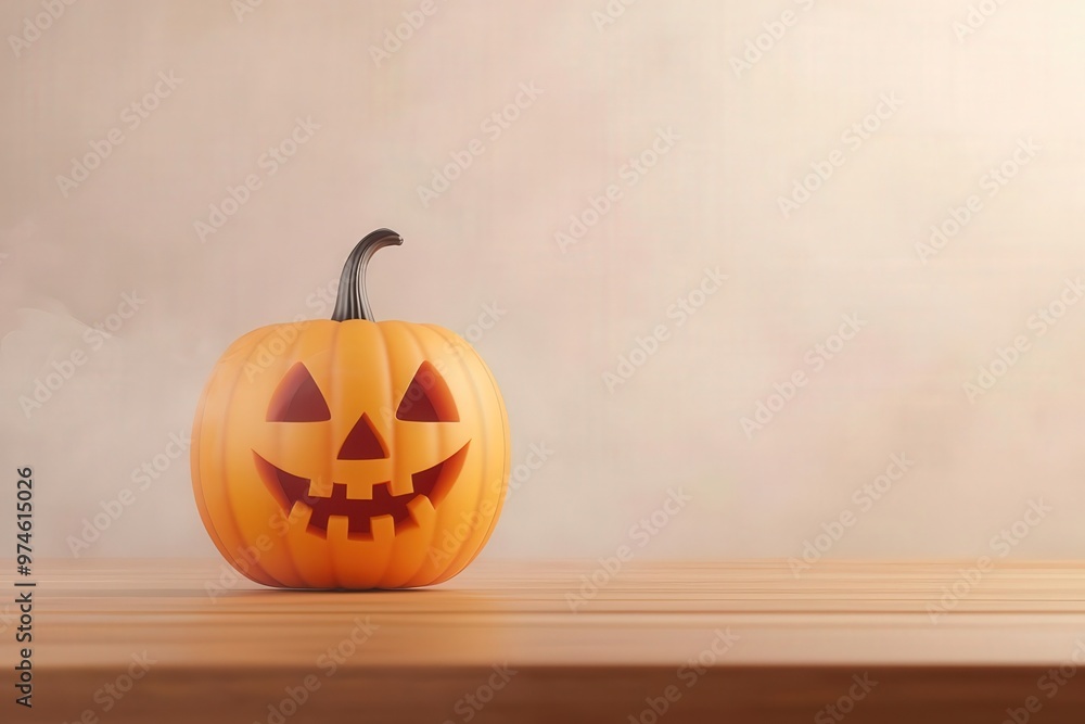 A spooky Halloween pumpkin with a carved face, perfect for festive decoration and autumn celebrations. A spooky Halloween pumpkin with a carved face, perfect for festive decoration and autumn celebrations.
