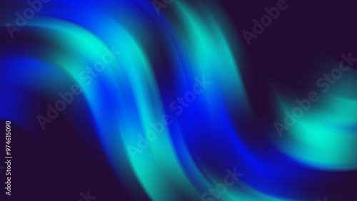 Abstract aurora light gradient background. Liquid wavy blur texture overlay. Poster, banner, presentation backdrop design
