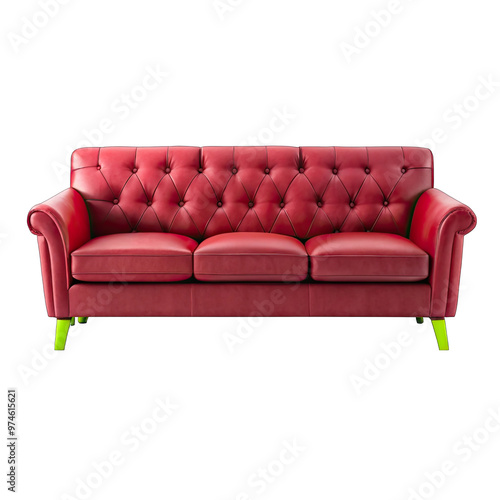 sofa isolated on white background