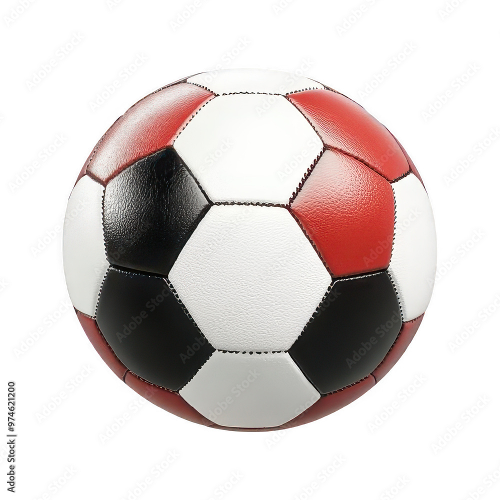 Fototapeta premium soccer ball. 3D Realistic 