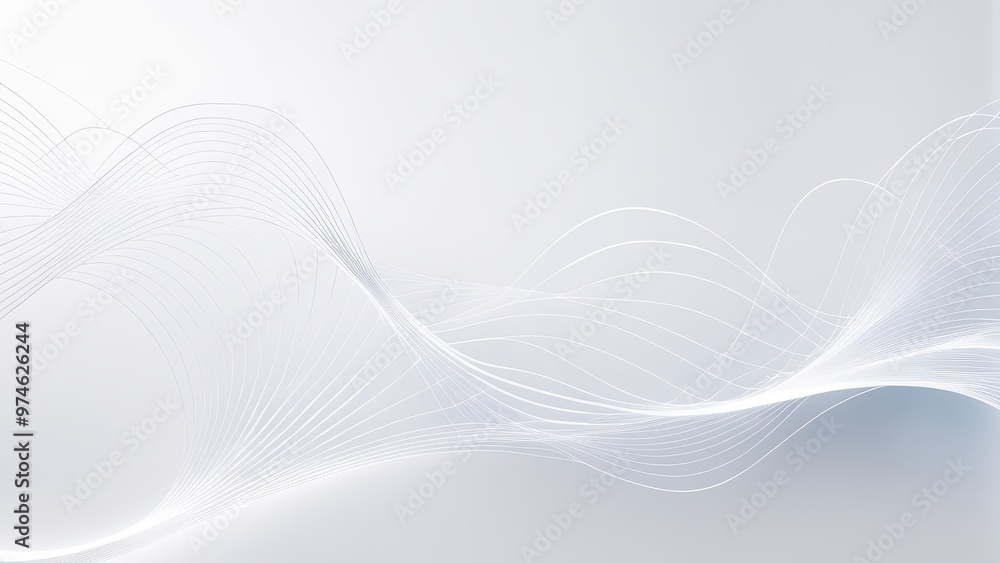 A smooth, abstract wave pattern on a light background, conveying a sense of calm and elegance. A smooth, abstract wave pattern on a light background, conveying a sense of calm and elegance.