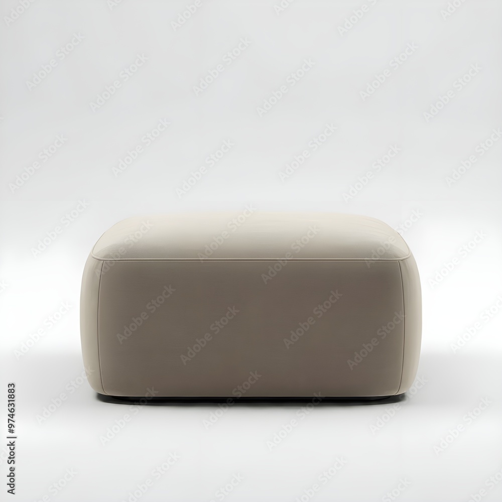 Single beanbag chair isolated on a white background. Single beanbag chair isolated on a white background.