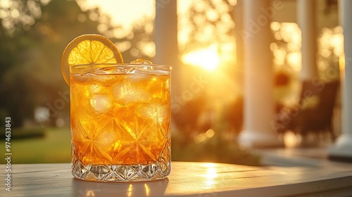 Lynchburg Lemonade on a Tennessee porch photo