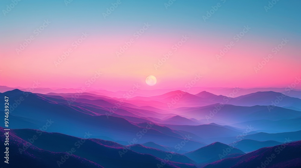 Minimalist Background: Dramatic Sunset Over a Beach Horizon with Soft Blue and Red Gradients
Minimalist Background: Dramatic Sunset Over a Beach Horizon with Soft Blue and Red Gradients