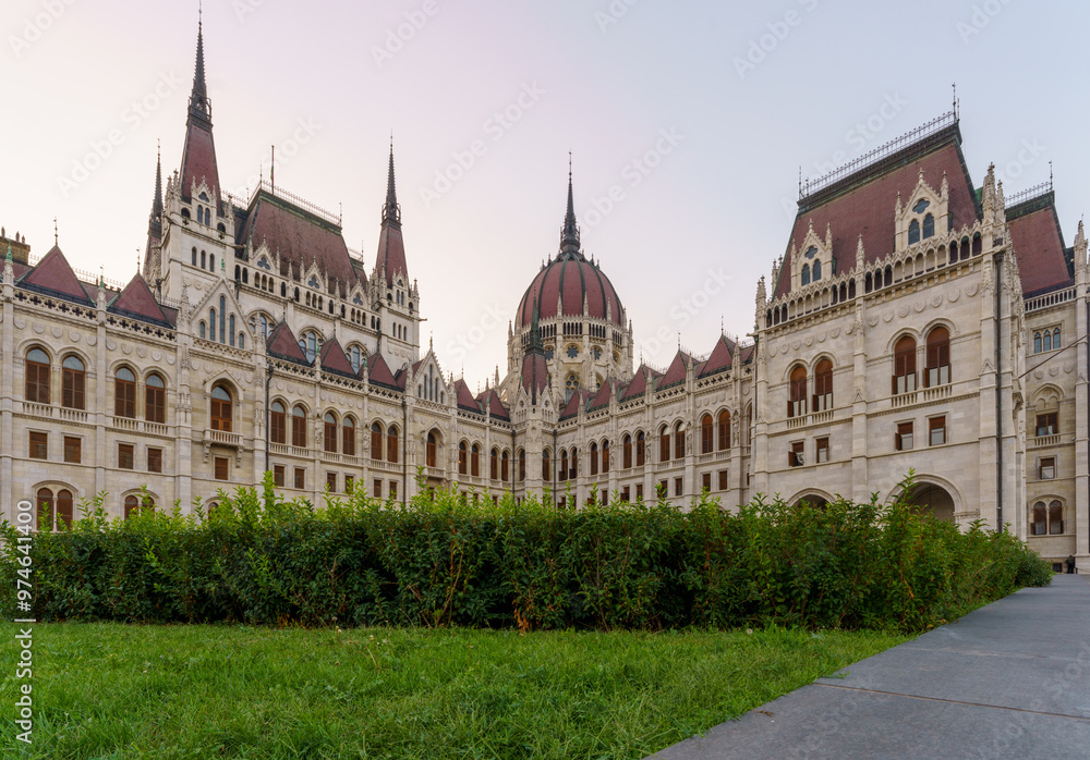 Hungarian Parliament Building at Dusk.. Hungarian Parliament Building at Dusk..