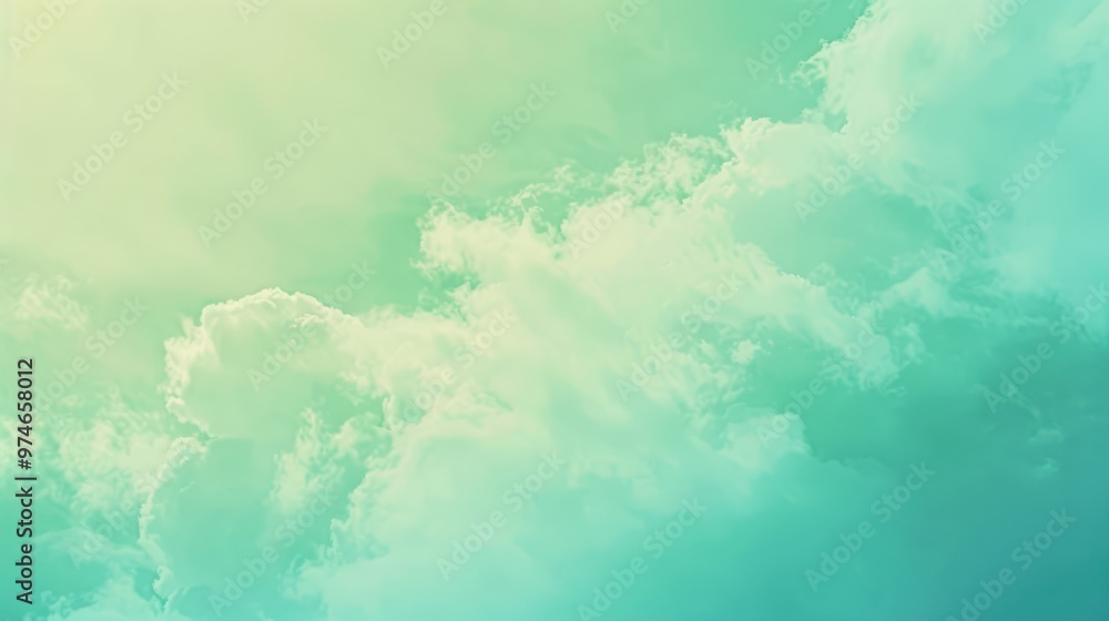 Soft Green Sky Soft Green Sky