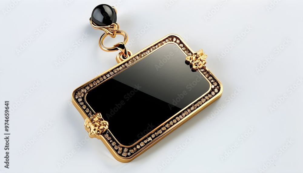 Metal Hang Tag - Gold