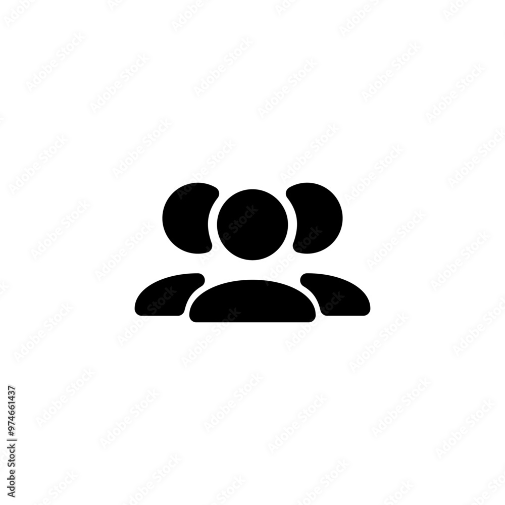 Group icon vector. Team icon. People icon. Group icon vector. Team icon. People icon.