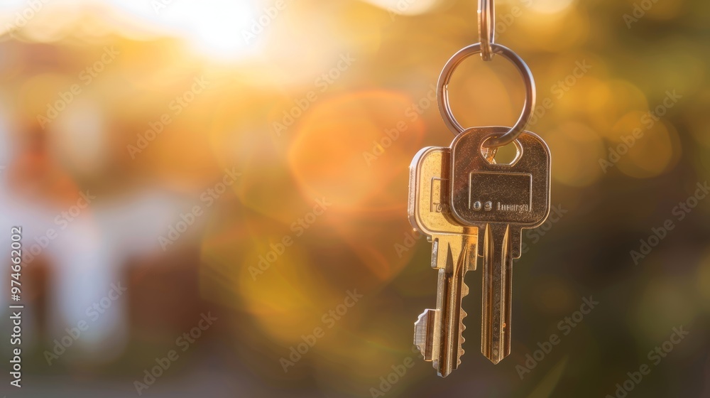 key showing key from new house rented leased purchased apartment, Moving house, relocation. New house, belongings and furniture. move in the apartment or condominium. New landlord, Becoming homeowner key showing key from new house rented leased purchased apartment, Moving house, relocation. New house, belongings and furniture. move in the apartment or condominium. New landlord, Becoming homeowner