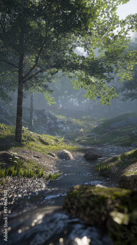Forest Stream.